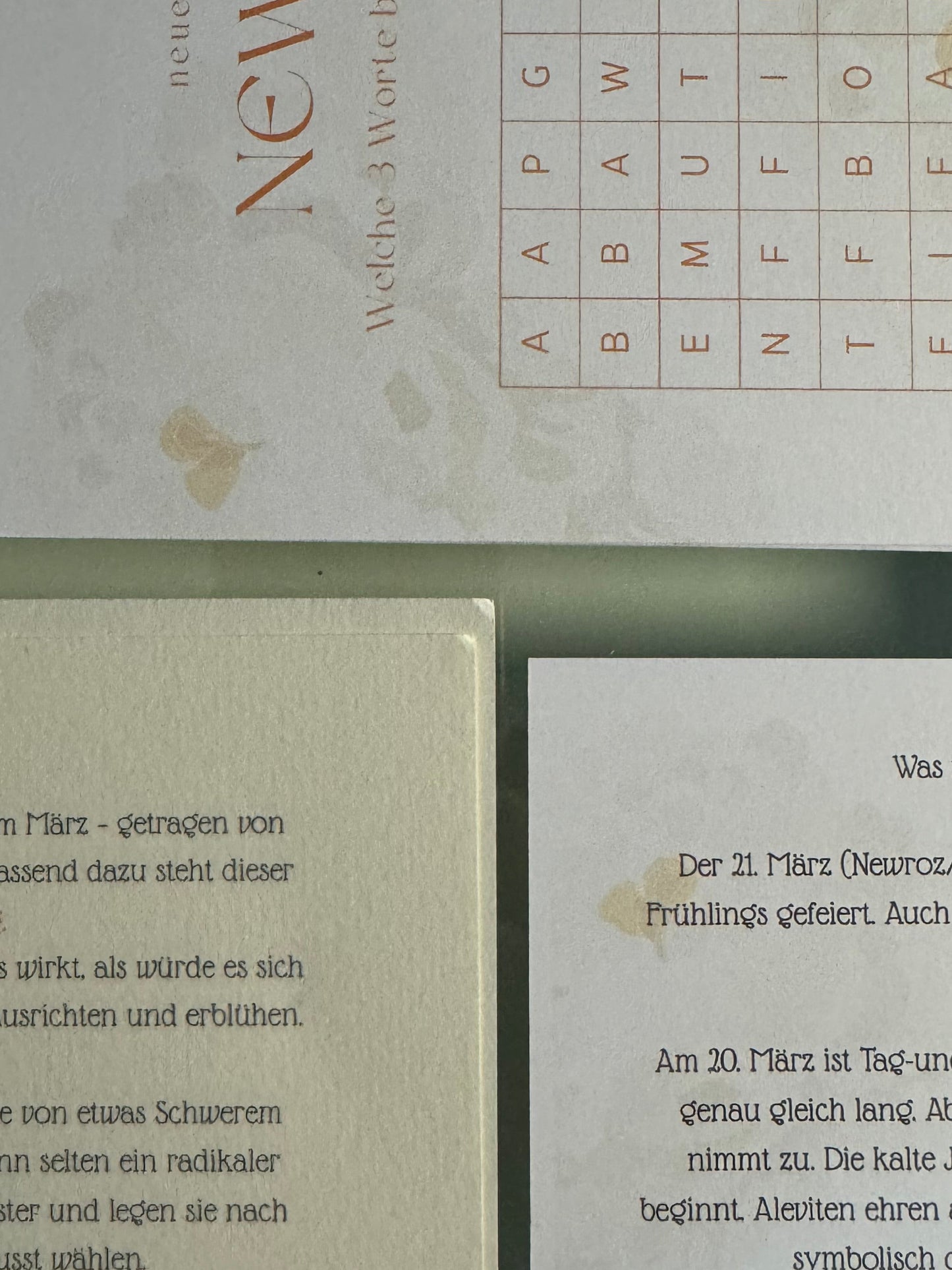 DEM Schnupperbrief